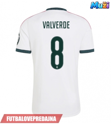 Lacne Muži Futbalové dres Real Madrid Federico Valverde #8 2026-27 Krátky Rukáv - Domáci